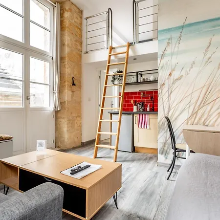Le Balcon De Gabriel Place De La Bourse 아파트 보르도